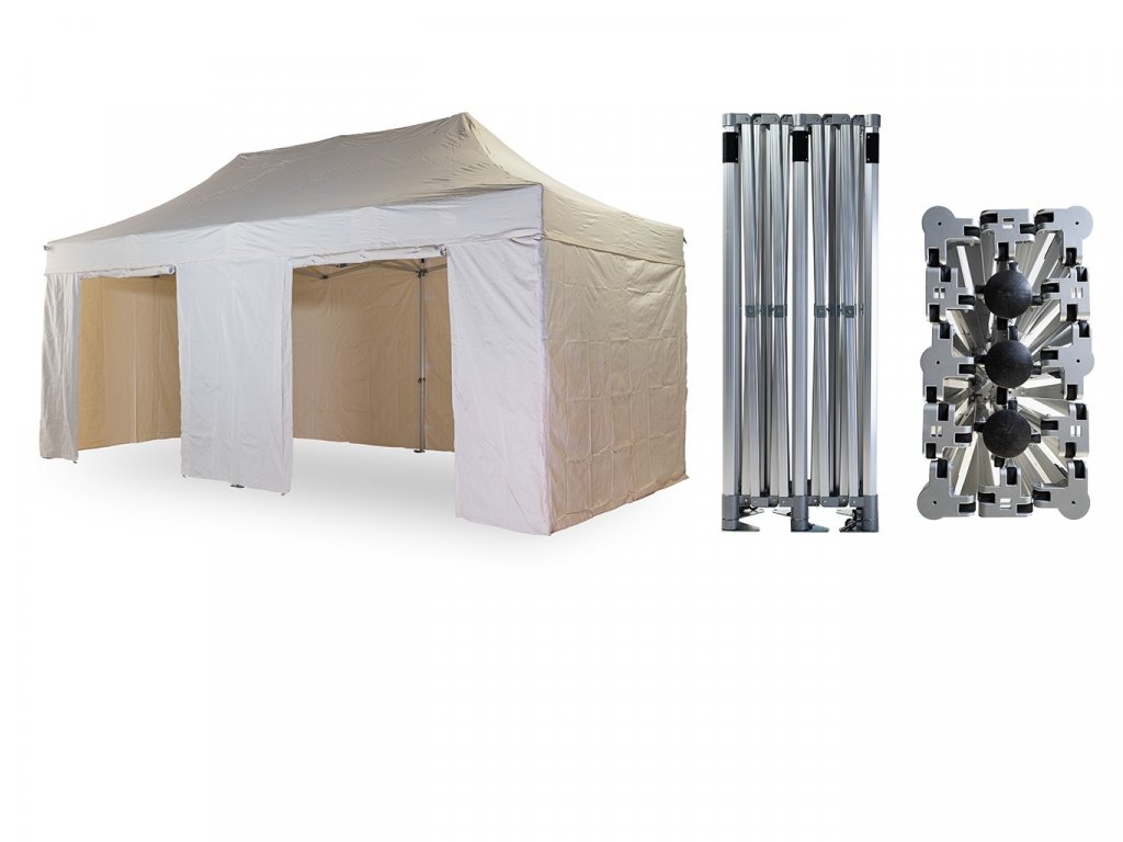 Nůžkový stan 3x6m